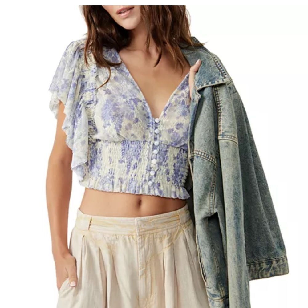 NWT FREE PEOPLE Sugar Top Size Small